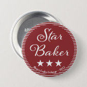 Prämie für Star Baker Button (Vorne & Hinten)