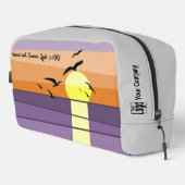 Prämie für Veranstaltungen - Sommermotto-Firmenlog Waschbeutel (Rechte Ecke)