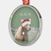 Prämie Rundschmuck mit Grizzlybär Ornament Aus Metall (Links)