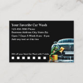 Prämien für die Kundenbindung von coolen Autos Visitenkarte (Vorderseite)