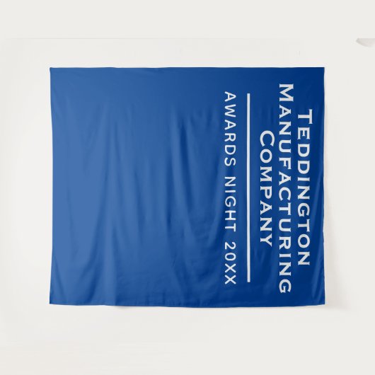 Prämien für die Unternehmenspräsentation - Hinterg Wandteppich (Vorderseite (Horizontal))