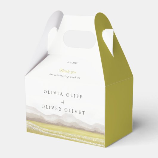 Prämien im Feld Gastgeschenk Hochzeit Geschenkschachtel (Rückseite)