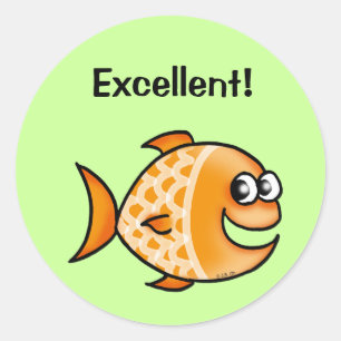Prämienaufkleber (Ausgezeichnet!) Runder Aufkleber