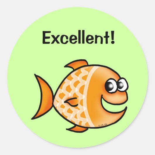 Prämienaufkleber (Ausgezeichnet!) Runder Aufkleber (Vorderseite)
