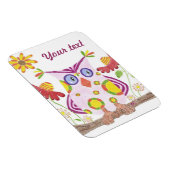 Prämienmagnet für hellrosa Uhu Magnet (Rechte Seite)