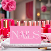 Prämienprogramm für Nageltechniker Nail Salon Treuekarte