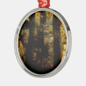 Prämienrundendekoration Ornament Aus Metall (Links)