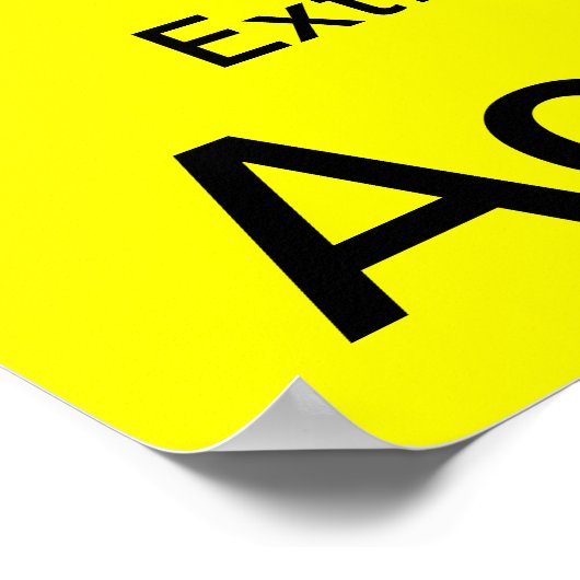 Prämientiefe Poster (Ecke)