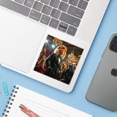 Prämienzeitaufkleber, Hintergrundbilder, Geschenke Aufkleber (Laptop mit iPhone)