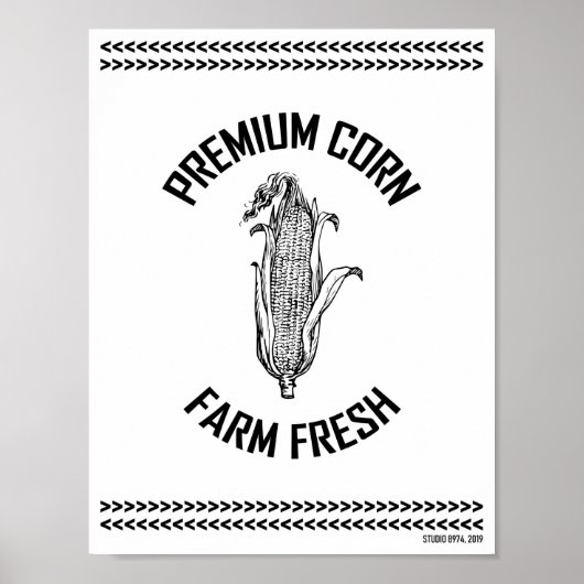 PRÄMIUM-MAIS POSTER (Vorne)