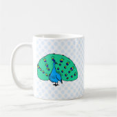 Pran Pfau Kaffeetasse (Links)
