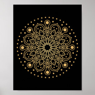 Prana Art Yoga Mandala Heilige Energie Geometrie M Poster