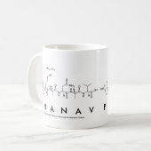 Pranav Peptidname Tasse (Vorderseite Links)
