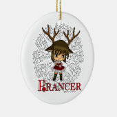 Prancer Keramik Ornament (Rechts)