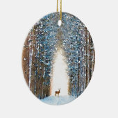 Prancer Keramik Ornament (Rechts)