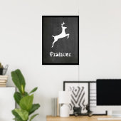 Prancer Poster (Heimbüro)