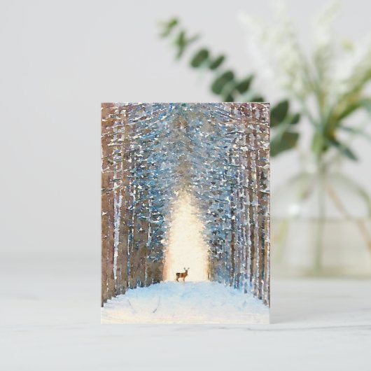 Prancer Postkarte (Stehend Vorderseite)