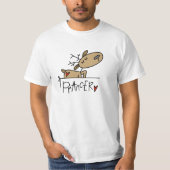 Prancer Ren-WeihnachtsT - Shirts und -geschenke (Vorderseite)