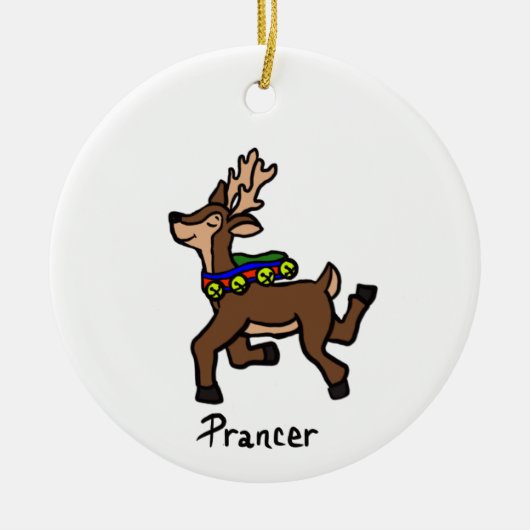Prancer/Vixen Ornament (Vorne)