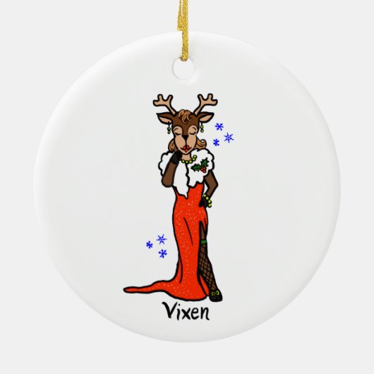 Prancer/Vixen Ornament (Hinten)