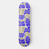 Prancha Skate Flower Skateboard (Vorderseite)
