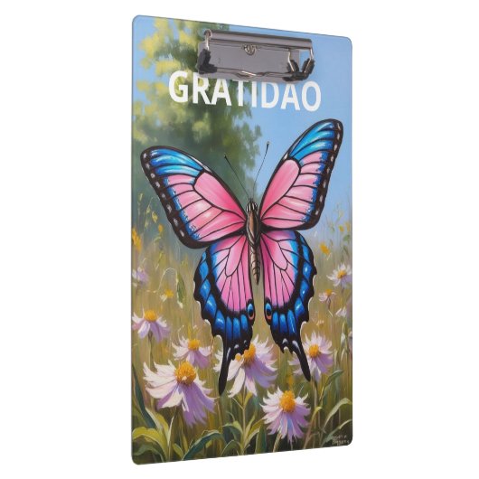 Prancheta Borboleta Klemmbrett (Rechts)