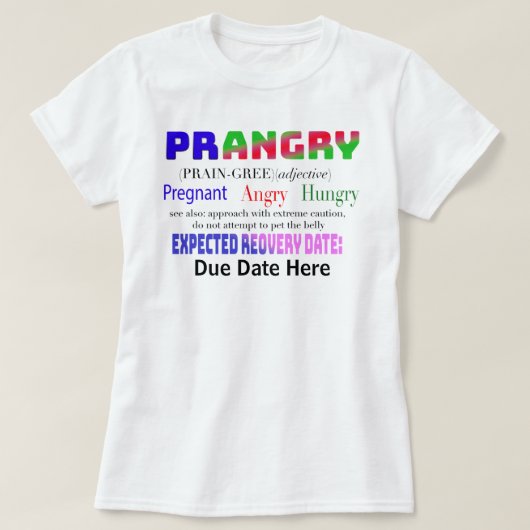 PRANGRY Definition Shirt (Personalizable) (Design vorne)