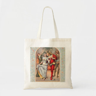 Prang's Christmas Card (ca. 1886) Totebag. Tragetasche