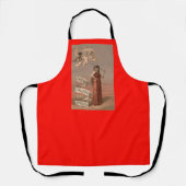 Prang's Valentine Cards AD, Woman & Cherubs Schürze (Vorderseite)