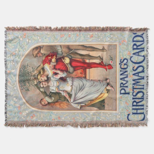Prang's Weihnachtskarte (ca. 1886) Decke (Vorderseite)
