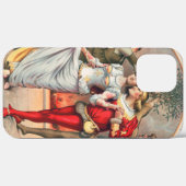 Prang's Weihnachtskarte (ca. 1886) iPhone-Hülle Case-Mate iPhone Hülle (Rückseite (Horizontal))