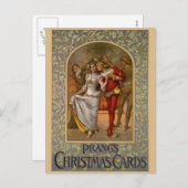 Prang's Weihnachtskarten Feiertagspostkarte (Vorne/Hinten)