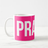Prangy rosa Tasse (Links)