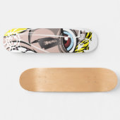 Prank City hat Augen Skateboard (Horizontal)