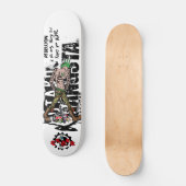 Prank ist nicht tot skateboard (Vorderseite)