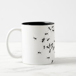 Pranke Insektendesign. Ameisen Zweifarbige Tasse
