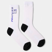 PRANKER Unisex Socks TrendAbstract Lavendel Violet Socken (Rechts)