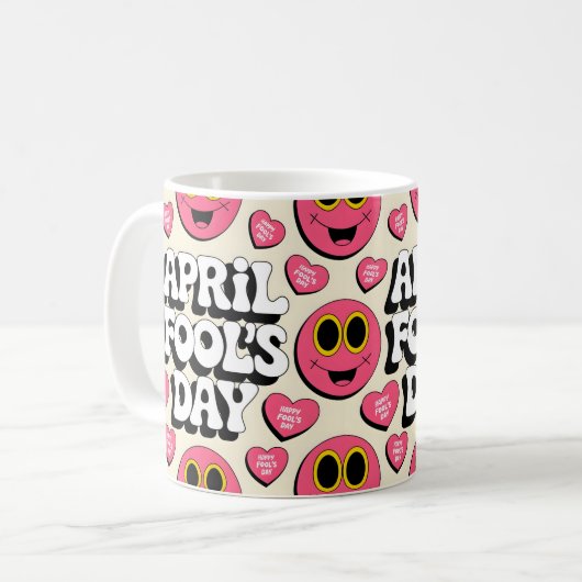 Pranks und Giggles nach vorne Kaffeetasse (Vorderseite Links)