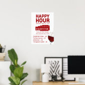 Pranna Happy Hour Poster Lighter Red Jul-23 (Heimbüro)