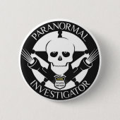 Pranormal Forscher-Knopf-Abzeichen Button (Vorderseite)