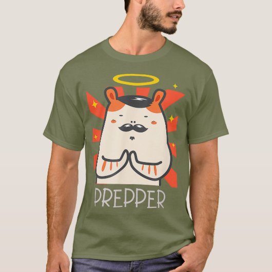 Präpper Hamster kauft Virus T-Shirt (Vorderseite)