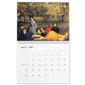 Präraffaelitische Kunst Kalender (Mär 2027)