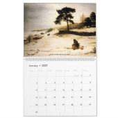 Präraffaelitische Kunst Kalender (Jan 2027)