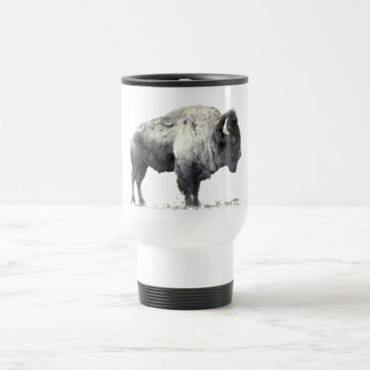 Prärie-Bisons Reisebecher (Mittel)