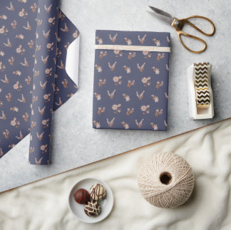 Prärie Botanik Geschenkpapier