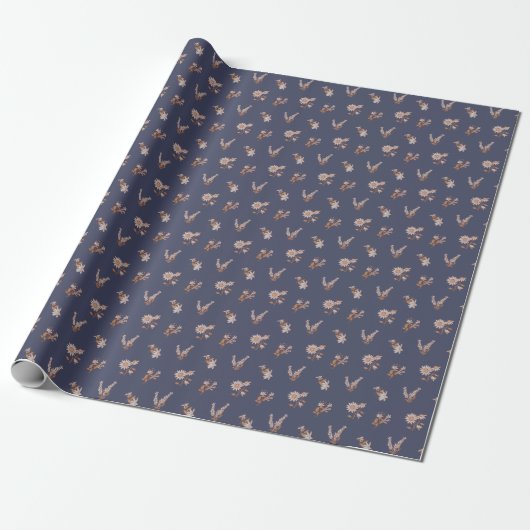 Prärie Botanik Geschenkpapier (Ungerollt)
