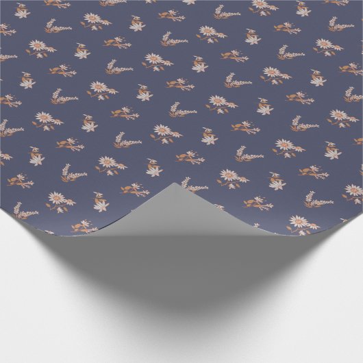 Prärie Botanik Geschenkpapier (Ecke)