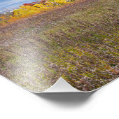 Prärie-Landschaft im Herbst im Park von afton Staa Fotodruck (Ecke)