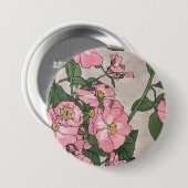 Prärie-Rosen Button (Vorne & Hinten)