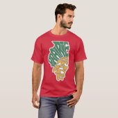 Prärie-Staat Illinois T-Shirt (Vorne ganz)